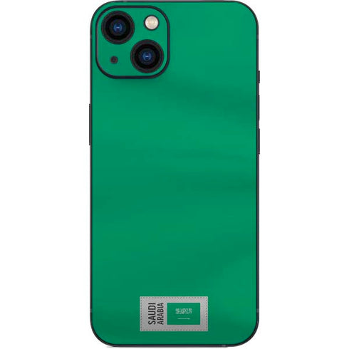 Saudi Arabia Soccer Flag iPhone Skins